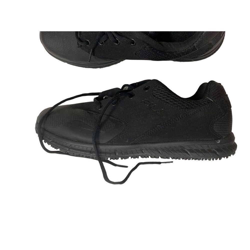 Fila Memory Foam Layers Non Slip Black Comfort Sn… - image 2